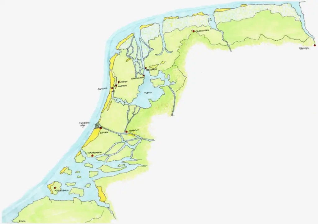 West-Frisia rond het jaar 1000