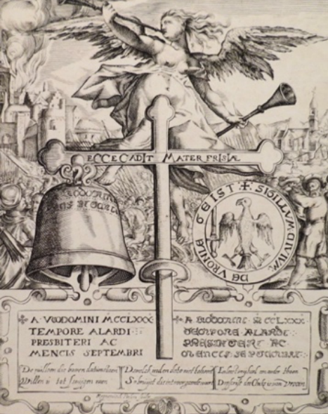 Prent Het bankruys (bron onbekend)